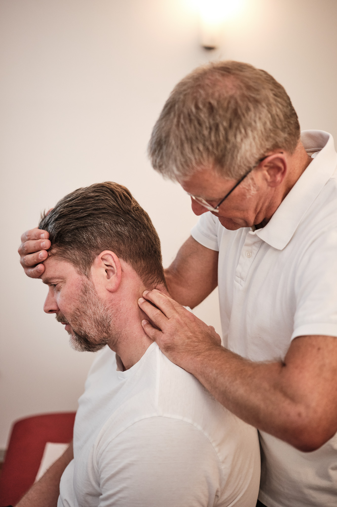 Behandlungsraum in der Praxis Physiolife Oberpleis